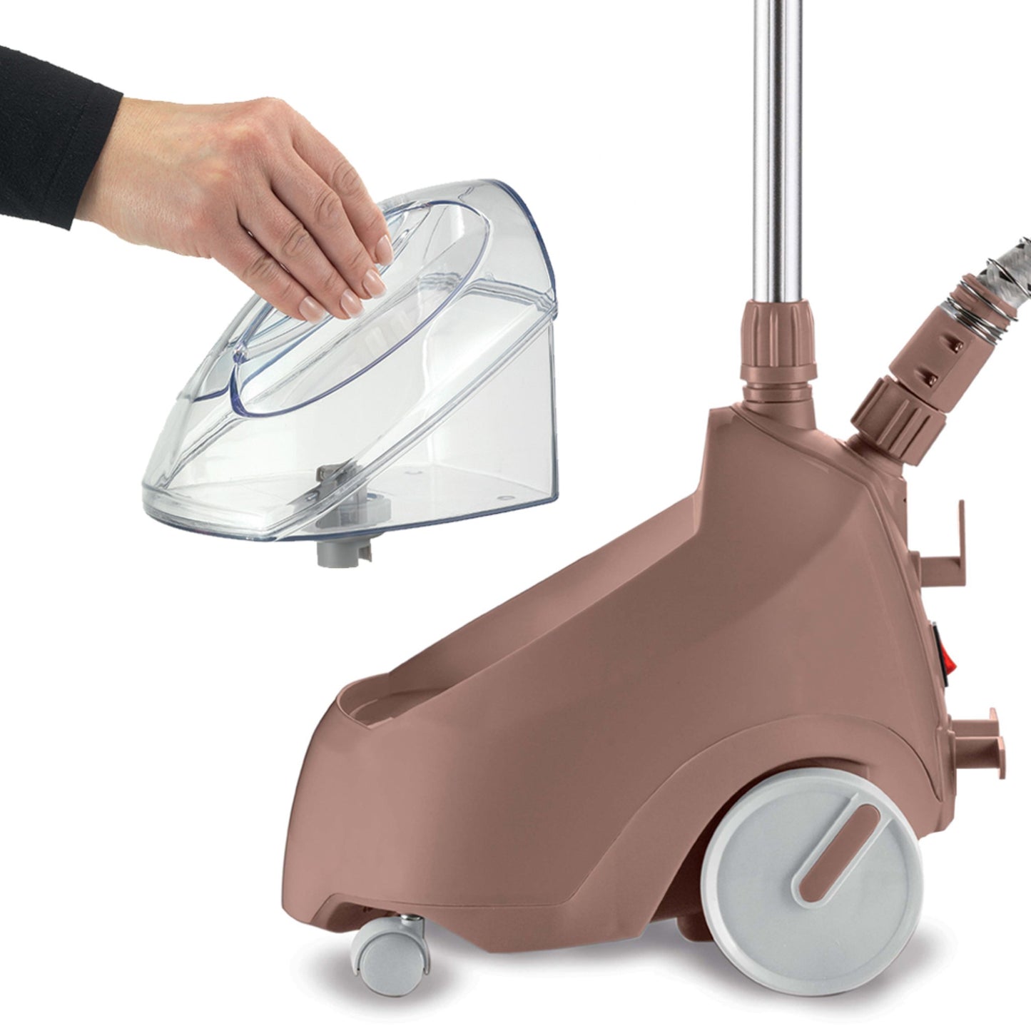 Kenwood GSP65 Garment Steamer – 1,500 W | 2 L Tank | Color Options: Black (GSP65.500BK) • White (GSP65.000WH) • Pink (GSP65.500PK)