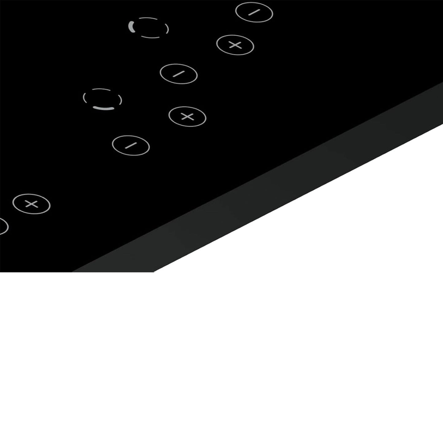 Fagor HC-9000B 90cm Ceramic Electric Hob with 5 High Speed Cooking Zones, Black