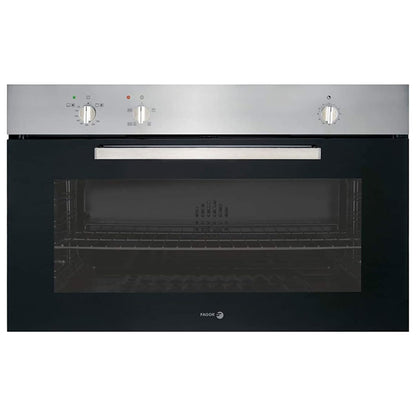 FAGOR Built-In Gas Oven with 6 Cooking Functions, Stainless Steel 90cm LPG Oven, 6H-902X
