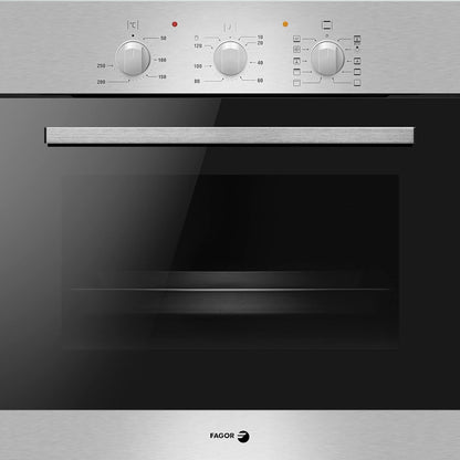 FAGOR Built-in Oven 65 Litre,9 oven functions, with Steam cleaning, Stainless Steel, Made in Poland, OE-210X