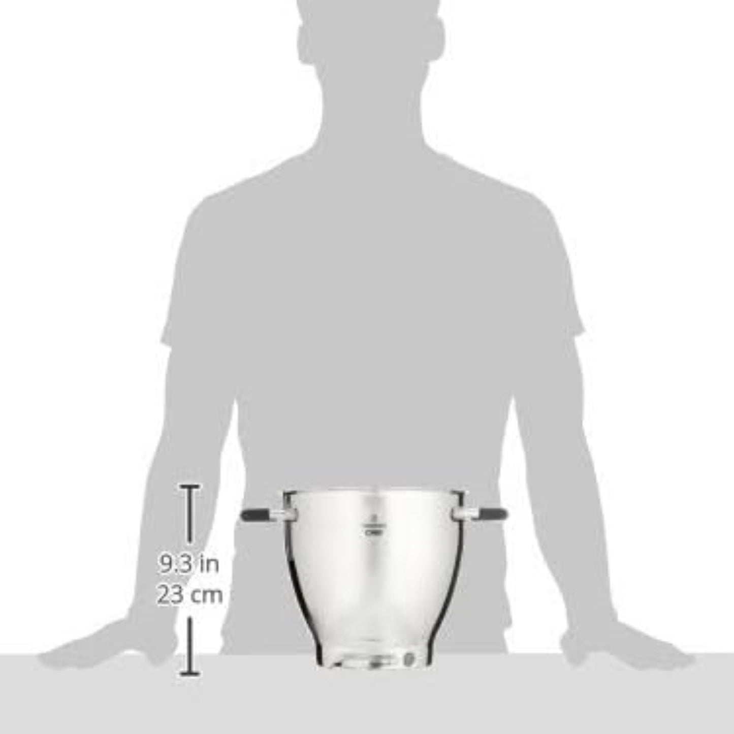 Kenwood KAT911SS – 6.7L Stainless Steel Bowl with Handles | For Cooking Chef & Cooking Chef XL