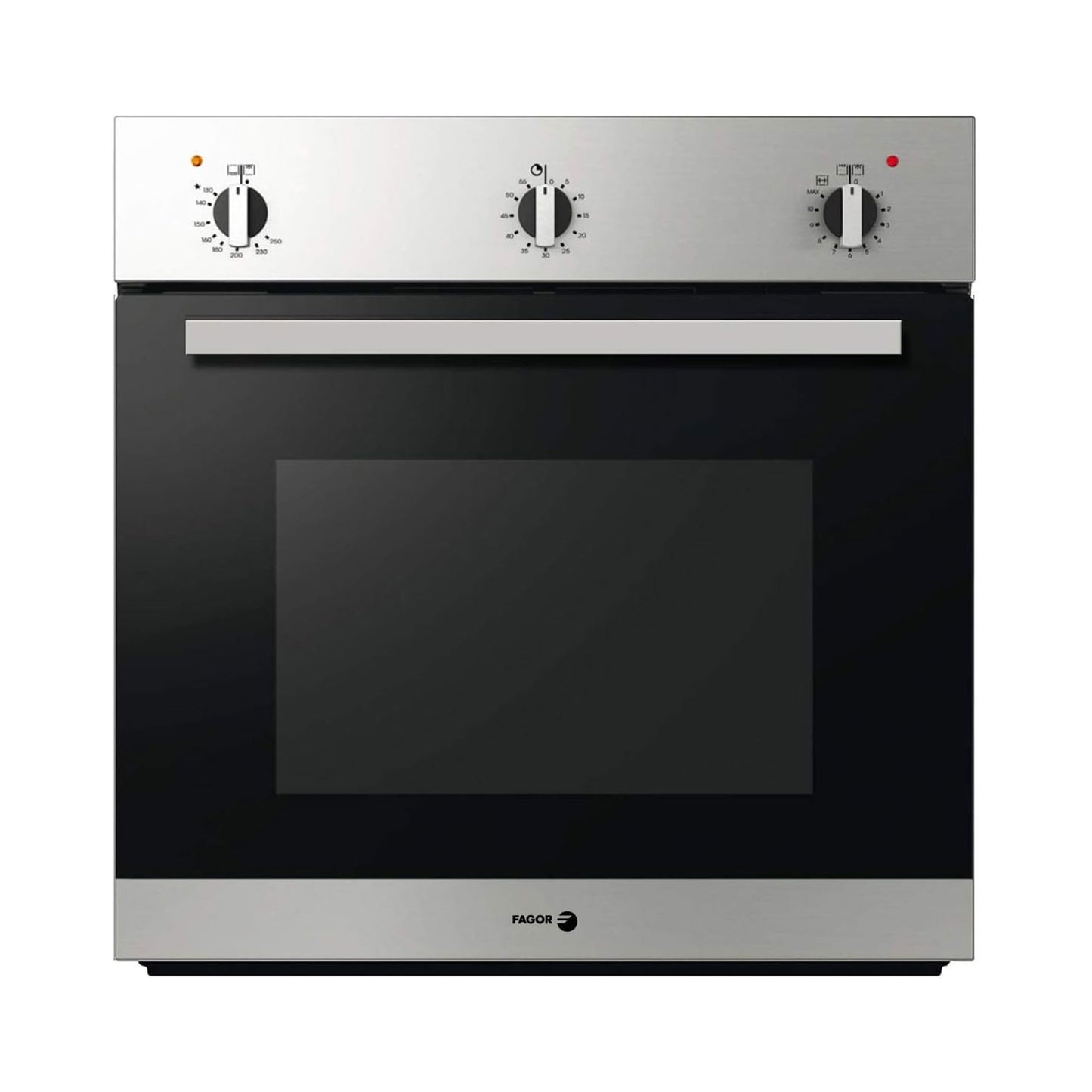 FAGOR built-in electric oven 65 Liter 60cm with fan 5 function, Optimal Heat for Best Baking Results, stainless oven FOE165MX