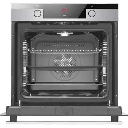 FAGOR Built-in 77 Liter Oven 7-segment control programmer with hot air achieve perfect baking and roasting results on up to three levels simultaneously, OE-450X