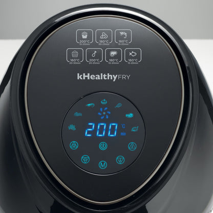Kenwood HFP50 Series Digital Air Fryer 5.5 L | 1800 W Hot Air Circulation | Healthy Oil-Free Cooking | Available in Black & White