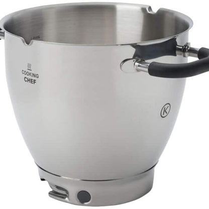 Kenwood KAT911SS – 6.7L Stainless Steel Bowl with Handles | For Cooking Chef & Cooking Chef XL