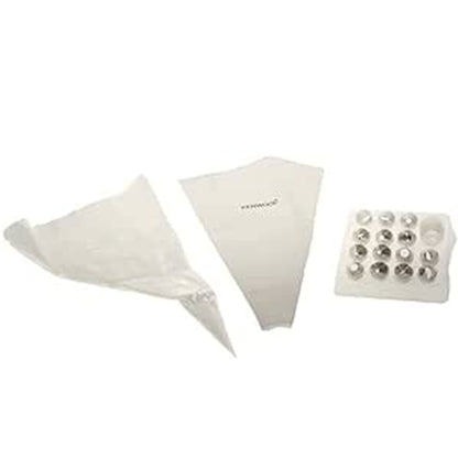 Kenwood KWSD110 – Cake Decorating Scrapers Set (2-Piece) | Smooth & Textured Icing Finish