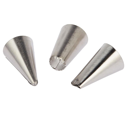 Kenwood KWSD120 – Cake Decorating Piping Bag Set with Stainless Steel Nozzles (14 Designs)