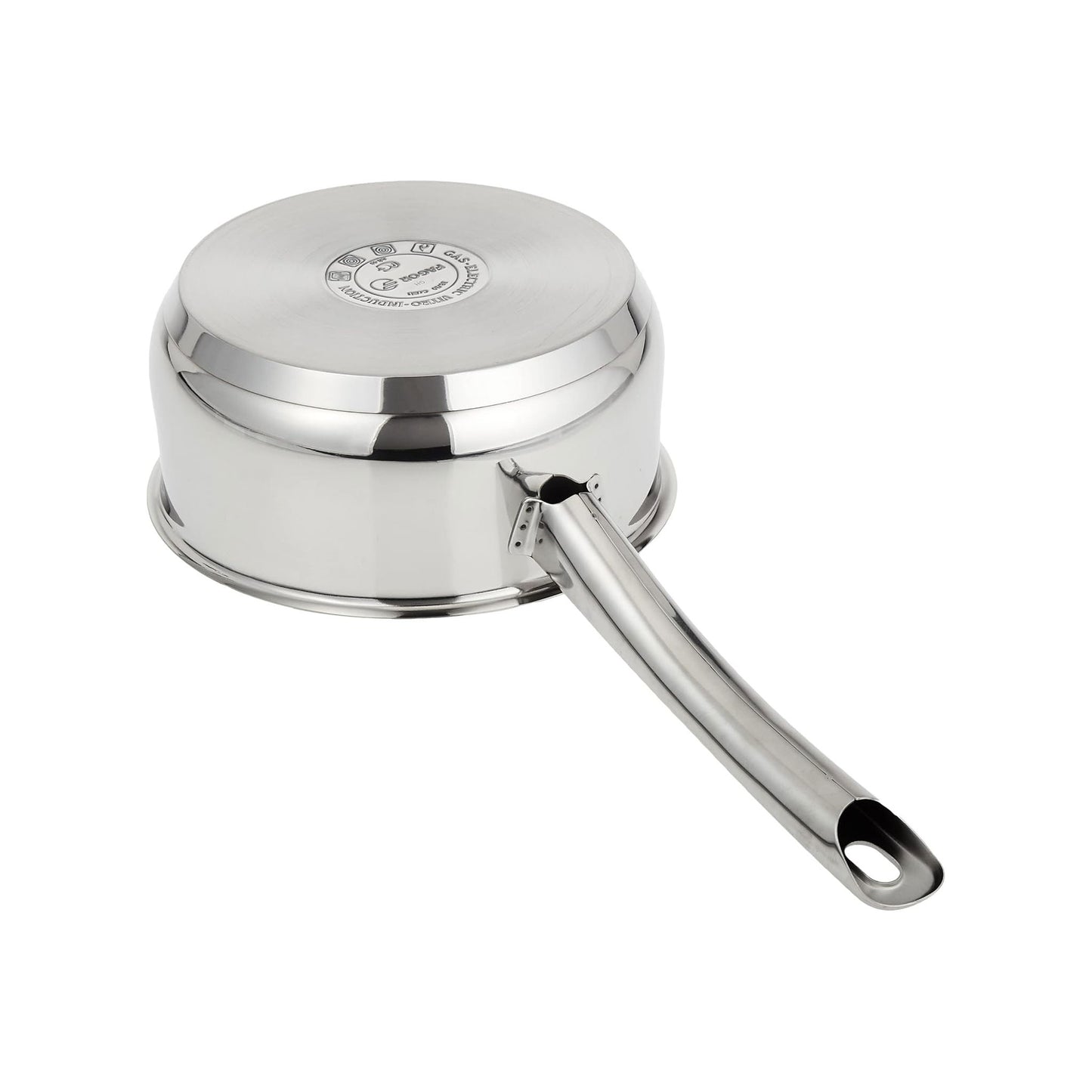 Fagor Stainless Steel 13-Piece Cookware Heavy Duty With Stainless Steel Handle,  Bat Silver 13 Pcs