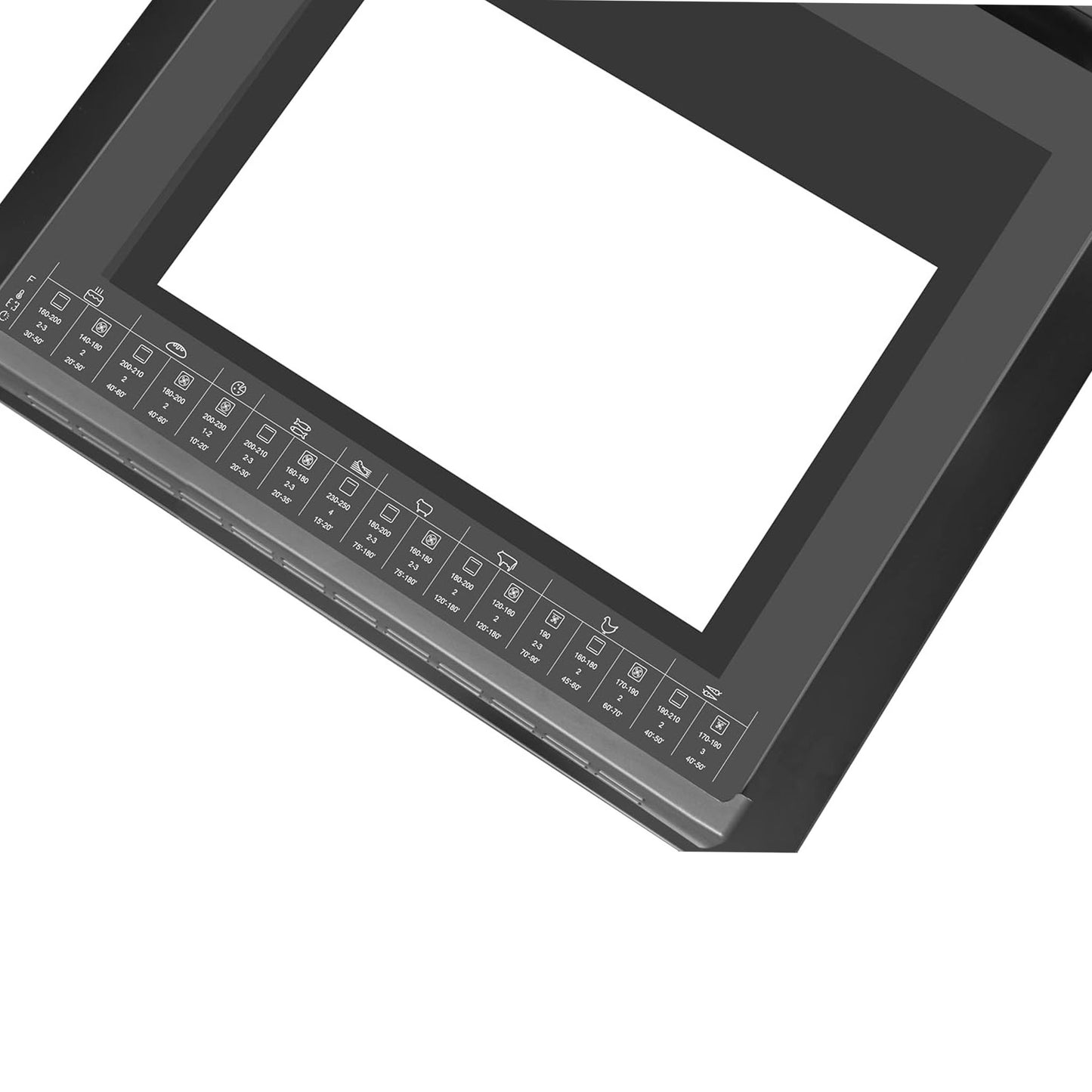 FAGOR Built-in 77 Liter Oven 9 oven functions with hot air achieves perfect baking and roasting results on up to three levels simultaneously, OE-340X