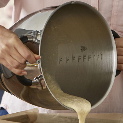 Kenwood KAB90.000SS – 6.7L Stainless Steel Bowl with Handles | For Cooking Chef & Cooking Chef XL