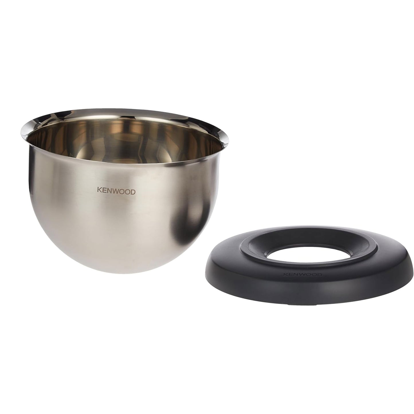 Kenwood KWSP210 – Stainless Steel Mixing Bowl with Base (21 cm) | Adjustable, Anti-Slip