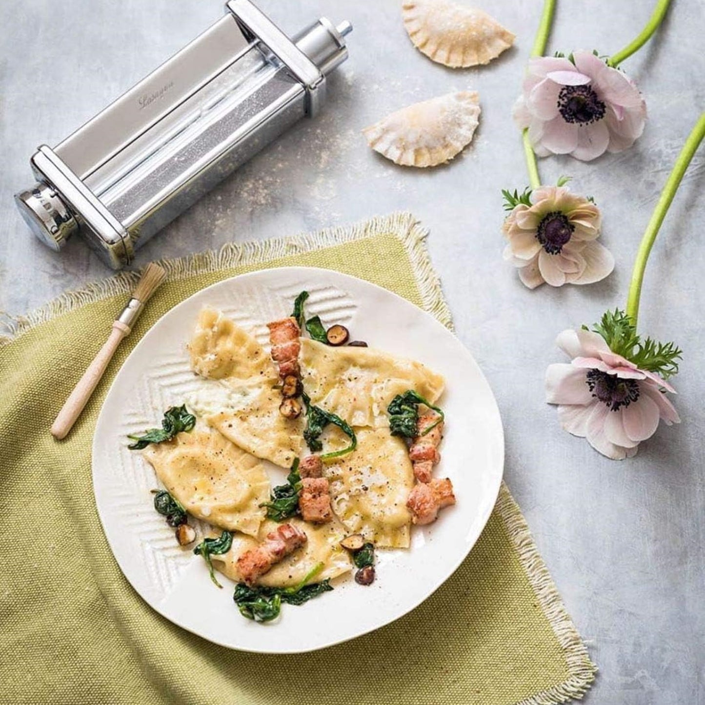 Kenwood KAX984ME – Pasta Maker / Spaghetti Cutter Attachment (2 mm) | For Chef, Chef XL & kMix Kitchen Machines