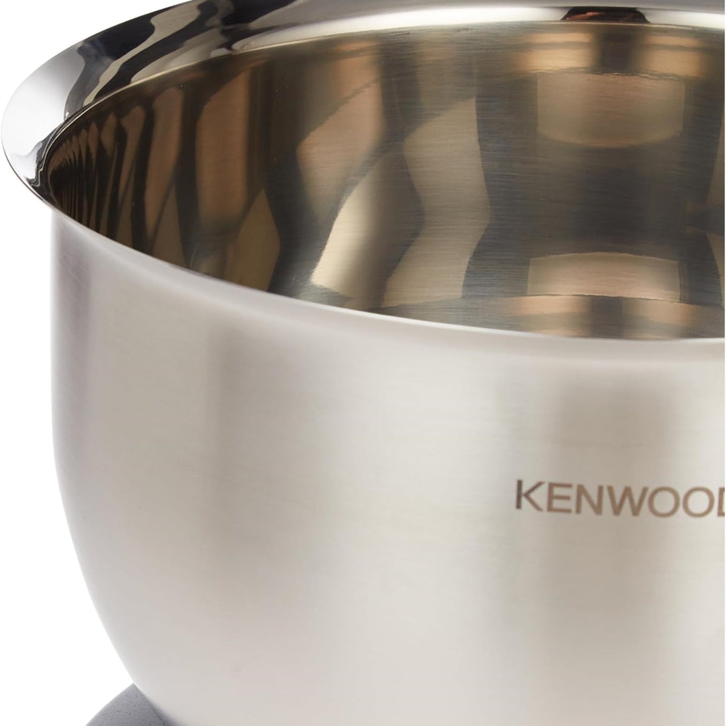 Kenwood KWSP210 – Stainless Steel Mixing Bowl with Base (21 cm) | Adjustable, Anti-Slip