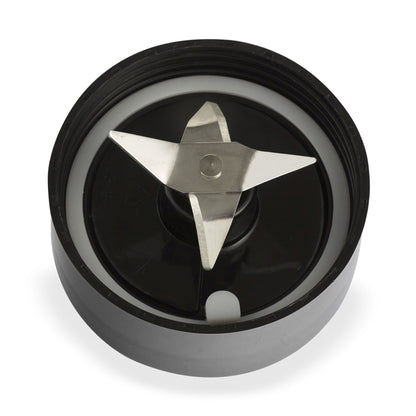 KENWOOD Personal Blender 350W Smoothie Blender/Smoothie Maker with 570ml & 400ml Tritan Smoothie2Go Bottle and Lid, Ice Crush Function BLM05.A0BK Black/Silver