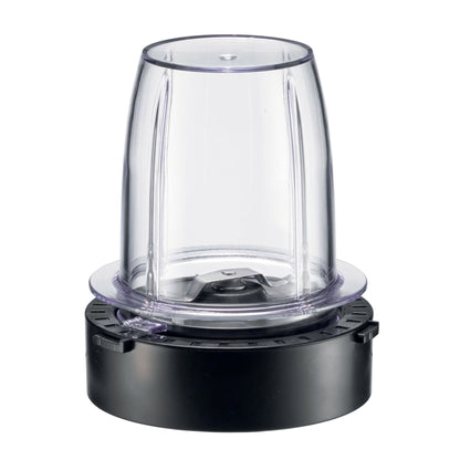 KENWOOD Glass Blender 1000W Power Blender Smoothie Blender/Smoothie Maker 1.5L with 2 Grinder Mills, Chopper Mill, Ice Crush Function BLM45.880SS Black/Silver