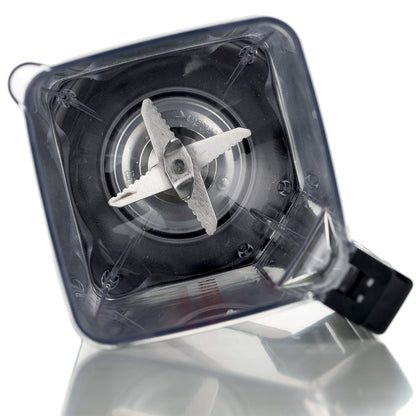 Kenwood Premium Power Blender 1500W Smoothie Blender With 2L Tritan Jar, 500ML Smoothie2Go Bottle & Lid, Blender Tamper/Food Presser, 6 Speed+3 Preset Programs, Ice Crush Function BLM91.640SS Silver