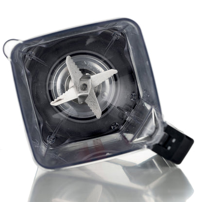 KENWOOD Premium Power Blender 1500W Smoothie Soup with 2L Tritan Jar, 2 Smoothie2Go Bottles, Heating Function for Soup, 10 Speed+6 Preset Programs, Ice Crush BLM92.920SS Silver