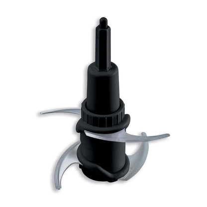 KENWOOD Chopper 400W Electric Food Chopper with 500ml Bowl, Dual Speed, Stainless Steel Quad Blade, Rubber Lid, Ice Crush Function CHP40.000BK Black & CHP40.000WH