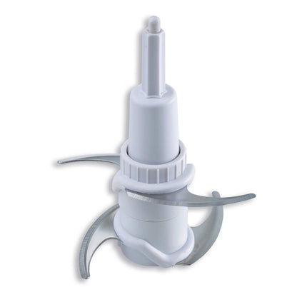 KENWOOD Chopper 400W Electric Food Chopper with 500ml Bowl, Dual Speed, Stainless Steel Quad Blade, Rubber Lid, Ice Crush Function CHP40.000BK Black & CHP40.000WH