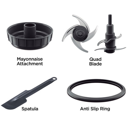 Kenwood Mini Food Chopper CHP61 Series – 400W Electric Chopper with Glass Bowl | Models CHP61.100WH & CHP61.200WH