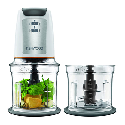 Kenwood Mini Food Chopper CHP61 Series – 400W Electric Chopper with Glass Bowl | Models CHP61.100WH & CHP61.200WH