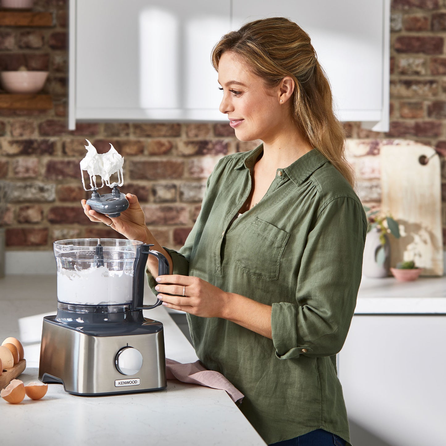 Kenwood Food Processor 800W Multi-Functional With 3 Stainless Steel Disks, Blender, Dual Metal Whisk, Dough Maker, Citrus Juicer FDM301SS Silver