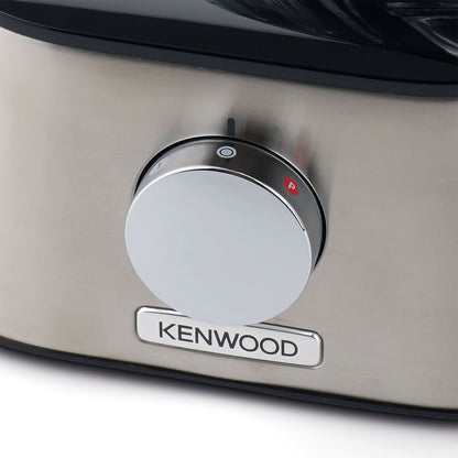 Kenwood Food Processor 800W Multi-Functional With 3 Stainless Steel Disks, Blender, Dual Metal Whisk, Dough Maker, Citrus Juicer FDM301SS Silver