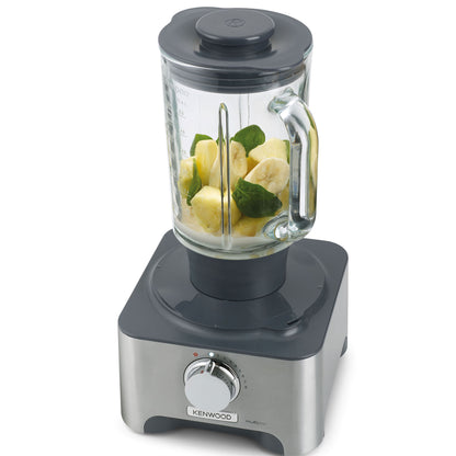 Kenwood FDM788 MultiPro Food Processor – 1,000 W | 3 L Bowl + 1.5 L ThermoResist™ Blender | Silver Finish