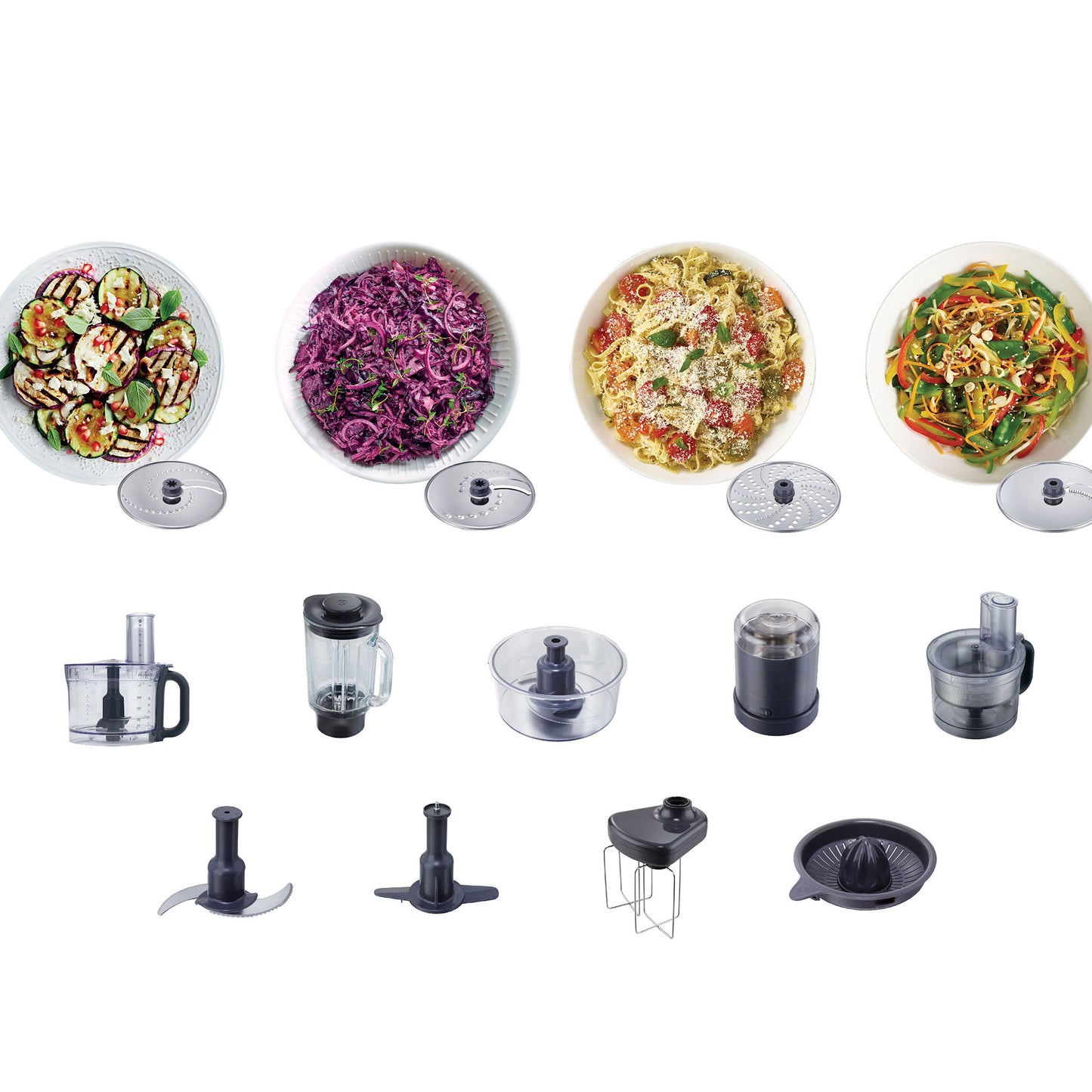 Kenwood FDM788 MultiPro Food Processor – 1,000 W | 3 L Bowl + 1.5 L ThermoResist™ Blender | Silver Finish