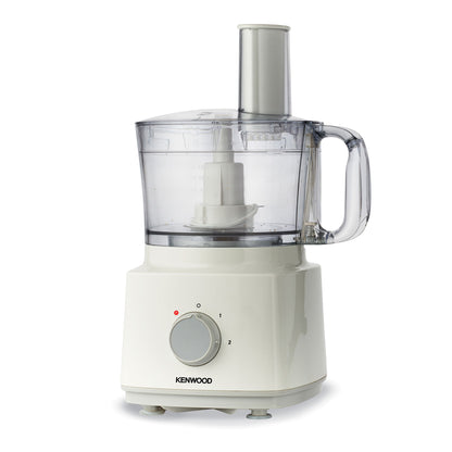 Kenwood Food Processor 750W Multi-Functional With 3 Interchangeable Disks, Blender, Whisk, Dough Maker Fdp03 White