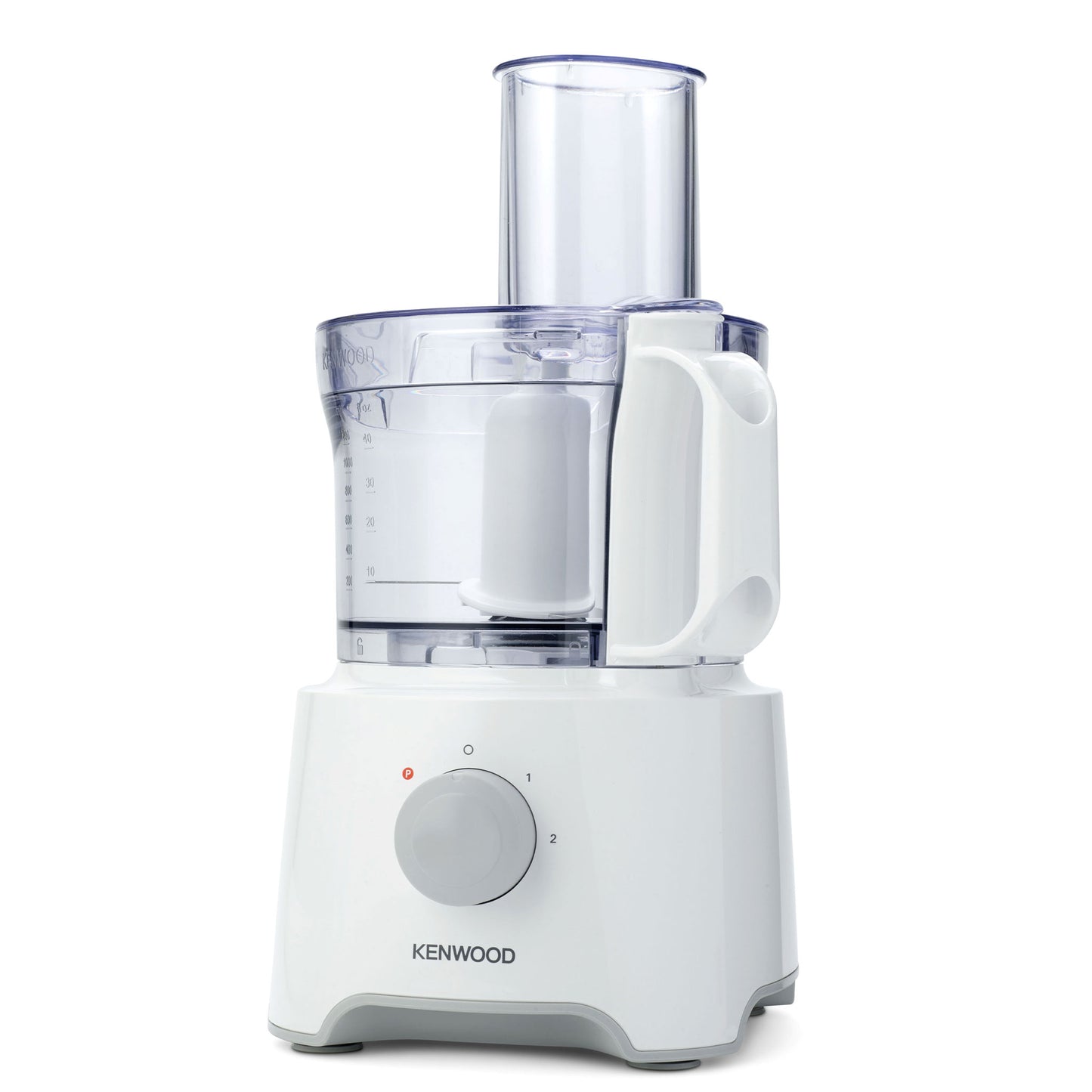 Kenwood FDP303WH MultiPro Compact Food Processor – 800 W | 2.1 L Bowl + 1.2 L Blender | White