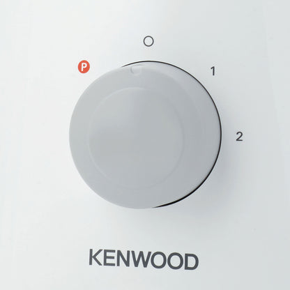 Kenwood FDP303WH MultiPro Compact Food Processor – 800 W | 2.1 L Bowl + 1.2 L Blender | White