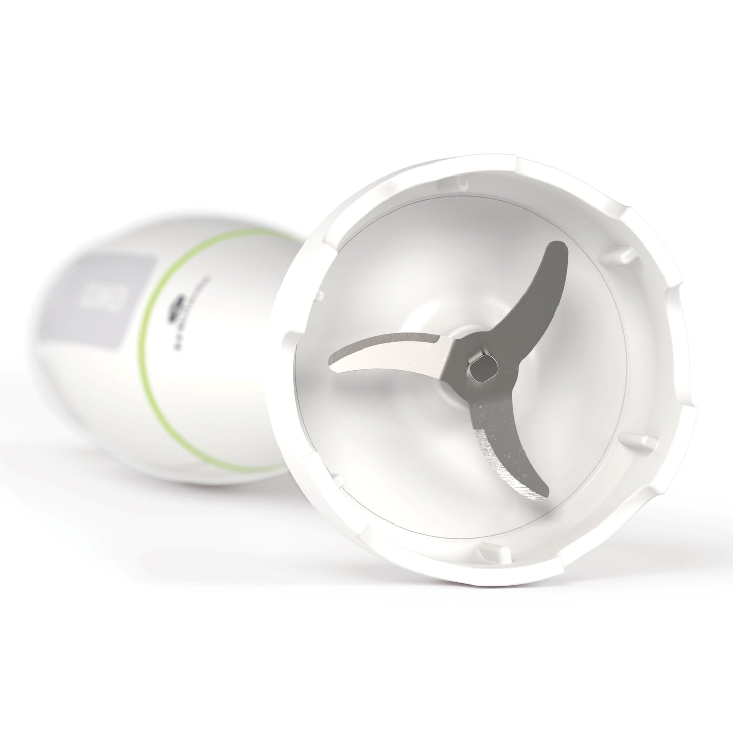 Kenwood Hand Blender 600W With 500Ml Chopper, 500Ml Beaker, Whisk, Triblade Technology Hdp104Wg White