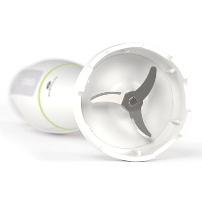 Kenwood Hand Blender 600W With 500Ml Chopper, 500Ml Beaker, Whisk, Triblade Technology Hdp104Wg White