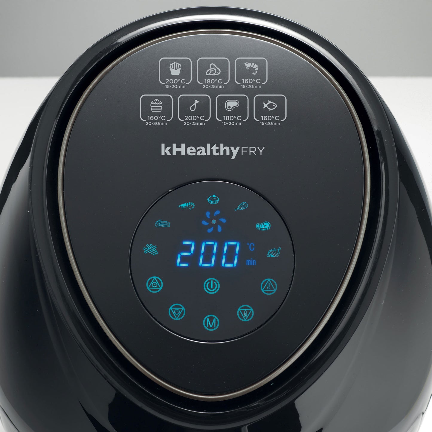 Kenwood HFP30 Series Digital Air Fryer 3.8 L | 1500 W Rapid-Air Cooking | Available in Black & White