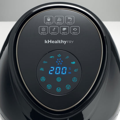 Kenwood HFP30 Series Digital Air Fryer 3.8 L | 1500 W Rapid-Air Cooking | Available in Black & White