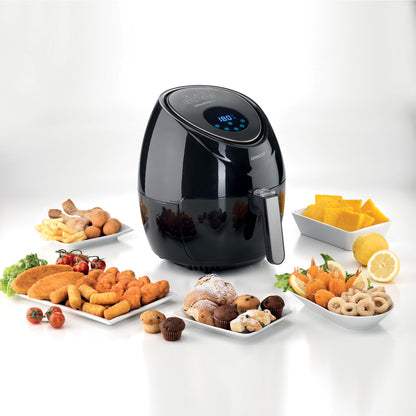 Kenwood HFP30 Series Digital Air Fryer 3.8 L | 1500 W Rapid-Air Cooking | Available in Black & White