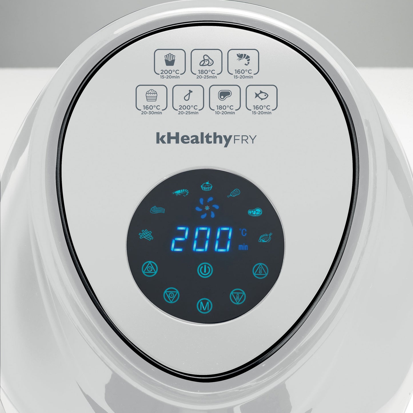 Kenwood HFP30 Series Digital Air Fryer 3.8 L | 1500 W Rapid-Air Cooking | Available in Black & White