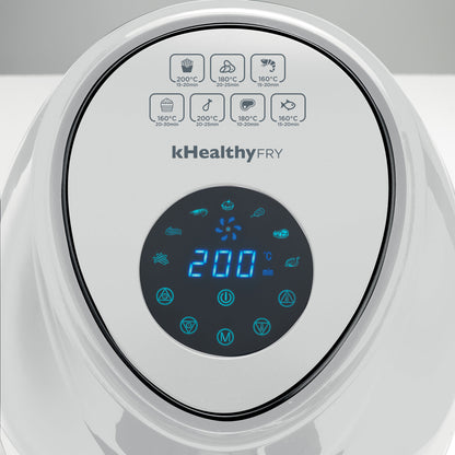Kenwood HFP30 Series Digital Air Fryer 3.8 L | 1500 W Rapid-Air Cooking | Available in Black & White