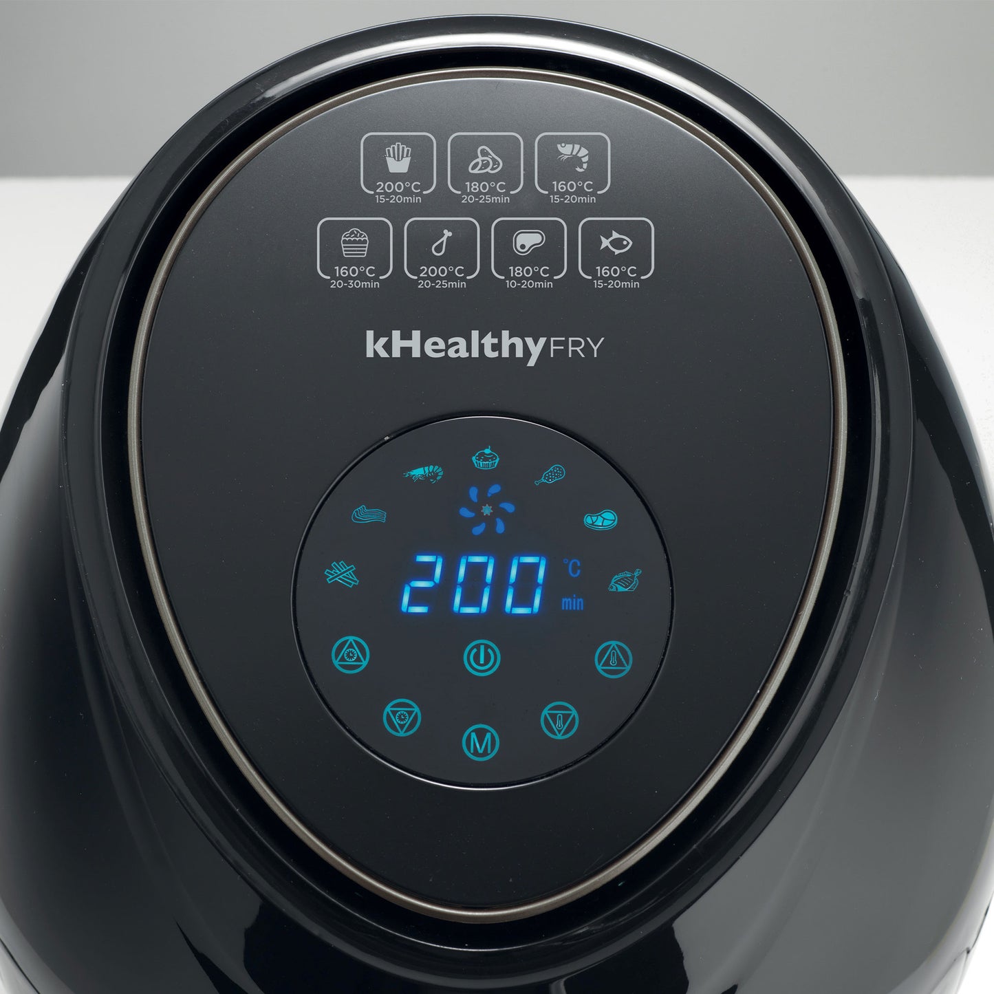 KENWOOD Digital Air Fryer XL 4.0L 1.8KG 1500W | Air Fryer with Rapid Hot Air Circulation | Air Fryer for Frying, Grilling, Broiling, Roasting, Baking and Toasting HFP31.000BK Black