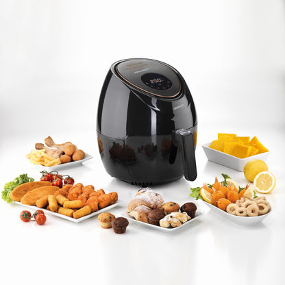 Kenwood HFP52 Series Digital Air Fryer – 5 L Capacity | Approx. 1500 W | Available in Black (HFP52.000BK) & White (HFP52.000WH)