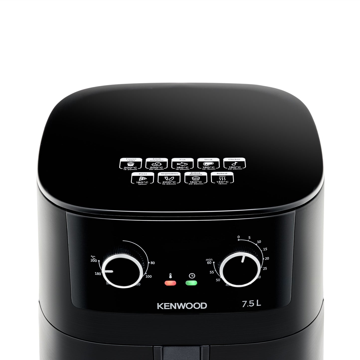 Kenwood HFP76 Series Digital Air Fryer – 7.5 L Capacity | 1650 W | Black (HFP76.000BK)