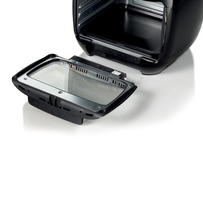 Kenwood Air Fryer Oven 11L 2000W Multi-Functional Air Fryer Cum Microwave Oven For Frying, Grilling, Broiling, Roasting, Baking, Toasting, Heating And Defrosting HFP90.000BK Black