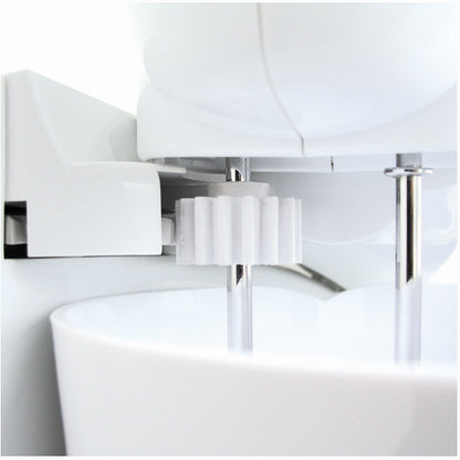 KENWOOD Stand Mixer Hand Mixer (Electric Whisk) 250W with 2.7L Rotary Bowl, 6 Speeds + Turbo Button, Twin Stainless Steel Kneader and Beater for Mixing, Whipping, Whisking, Kneading HM430 White