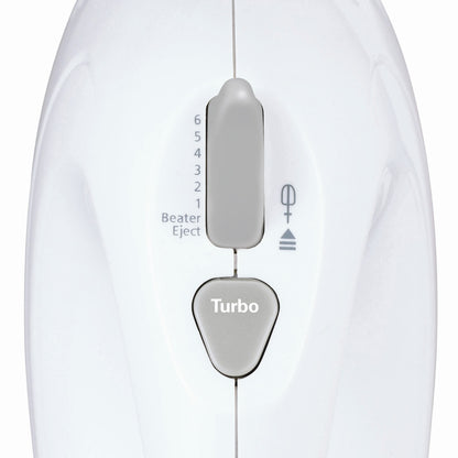 KENWOOD Stand Mixer Hand Mixer (Electric Whisk) 250W with 2.7L Rotary Bowl, 6 Speeds + Turbo Button, Twin Stainless Steel Kneader and Beater for Mixing, Whipping, Whisking, Kneading HM430 White