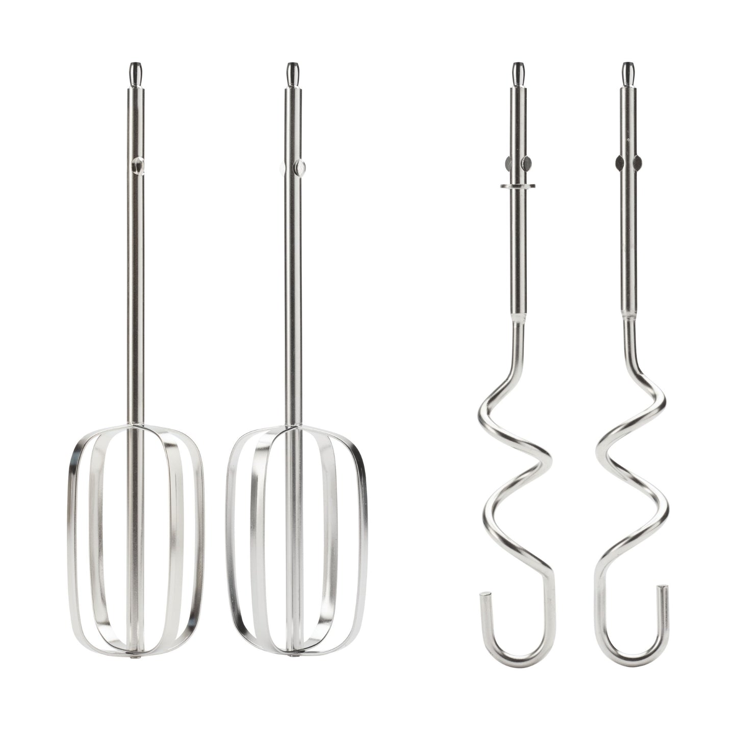 Kenwood Hand Mixer (Electric Whisk) 450W With 5 Speeds + Turbo Button, Twin Stainless Steel Kneader And Beater For Mixing, Whipping, Whisking, Kneading HMP30.A0WH White