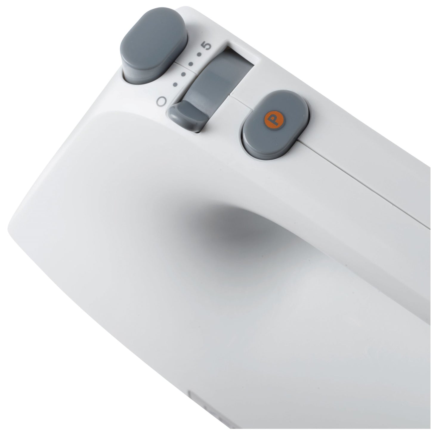 Kenwood Hand Mixer (Electric Whisk) 450W With 5 Speeds + Turbo Button, Twin Stainless Steel Kneader And Beater For Mixing, Whipping, Whisking, Kneading HMP30.A0WH White