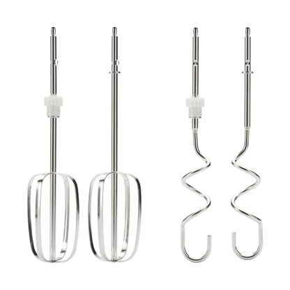 KENWOOD Stand Mixer Hand Mixer (Electric Whisk) 450W with 3.4L Rotary Bowl, 5 Speeds + Turbo Button, Twin Stainless Steel Kneader and Beater for Mixing, Whipping, Whisking, Kneading HMP32.A0WH White