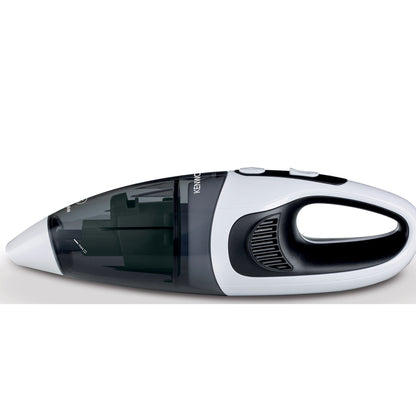 Kenwood Wet & Dry Cordless Handheld Vacuum Cleaner With 14.8V Lithium-Ion Battery, 500Ml Dust Capacity, 120Ml Liquid Capacity For Home, Office And Car Hvp19.000Bw Black/White