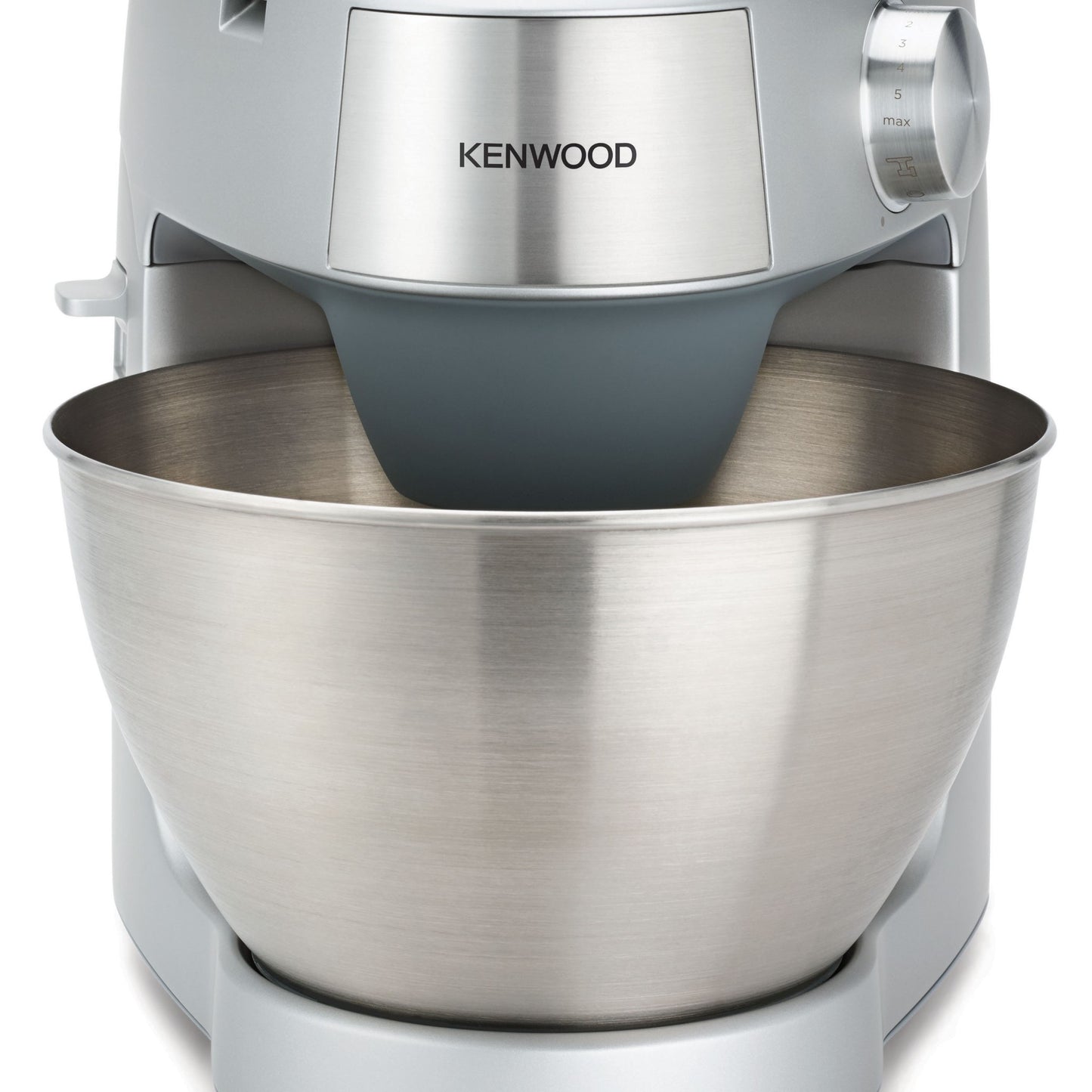 KENWOOD Stand Mixer Kitchen Machine PROSPERO+ 1000W with 4.3L Stainless Steel Bowl,K-Beater,Whisk,Dough Hook,Blender,Meat Grinder,Roto Food Cutter, Multi Mill KHC29.Q0SI Silver